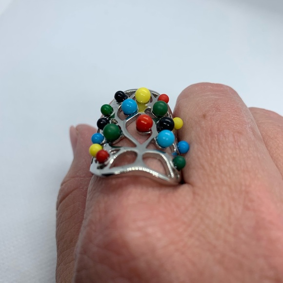 Multi Color Chroma Ring in Stainless Steel - Picture 6 of 6